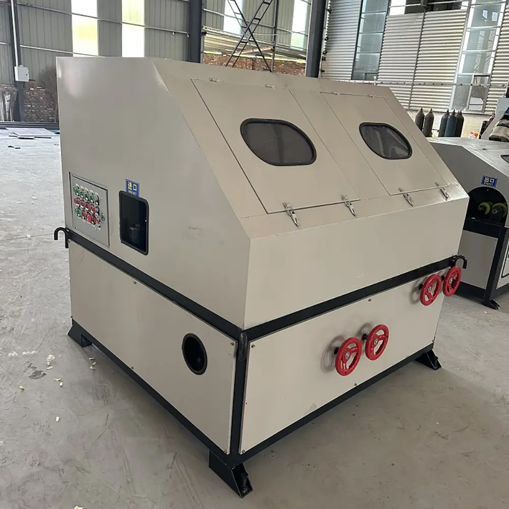 Double Head Round Tube Polishing Machine