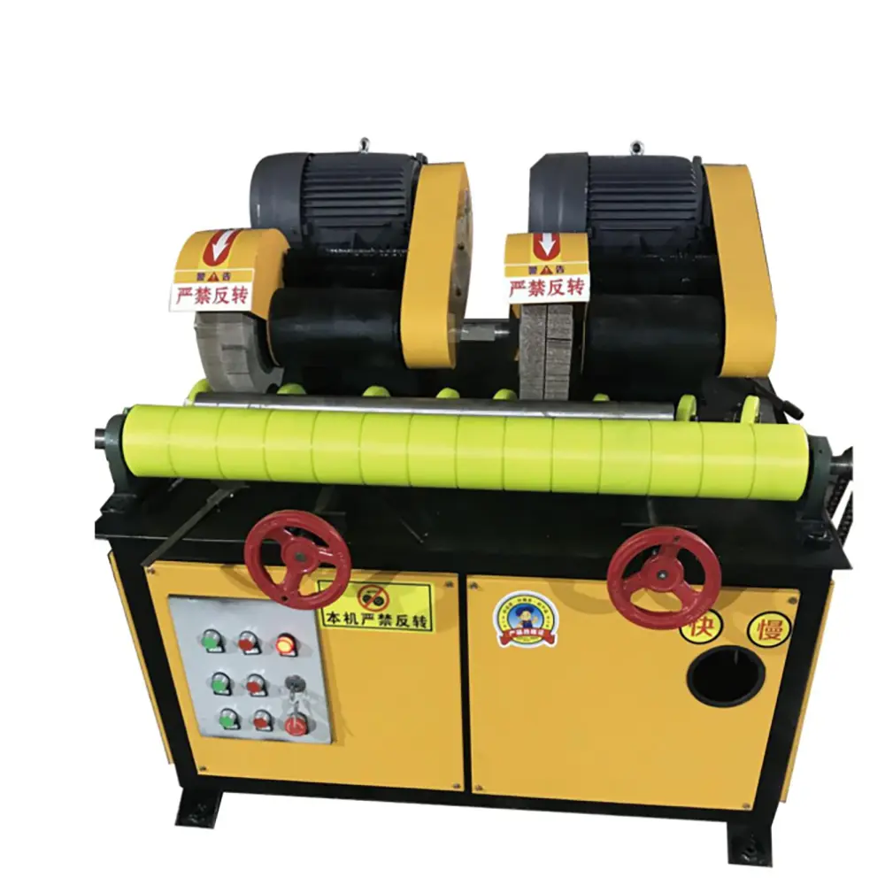 Double Station Pipe Polishing Machine