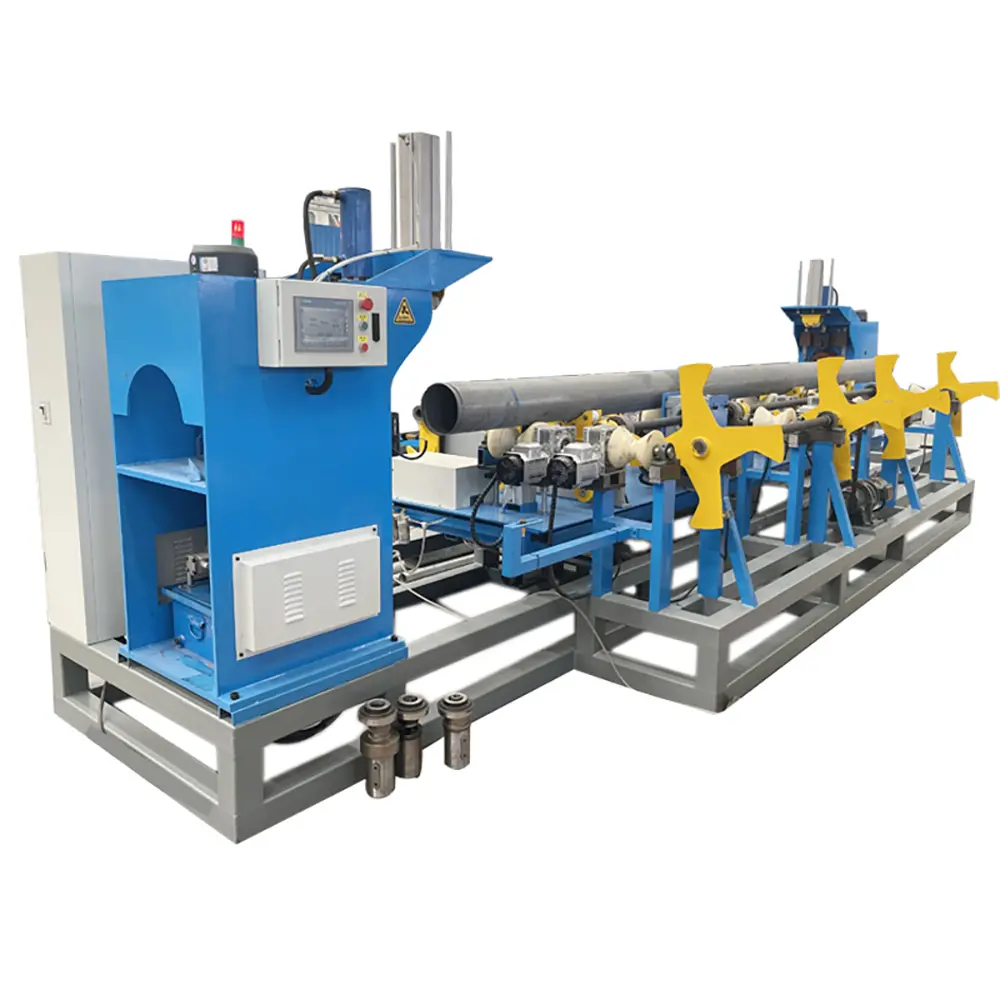 Automatic Dual Station Pipe Grooving Equipment