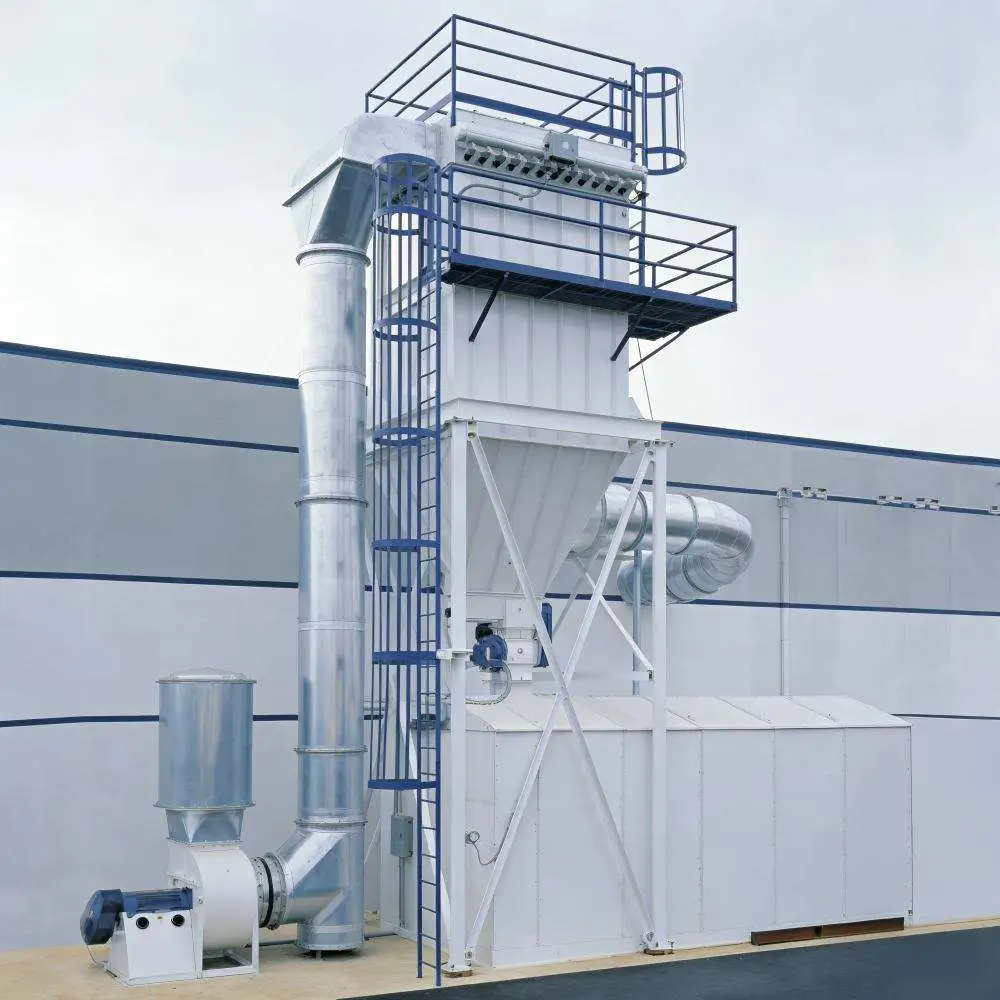 Industrial Dust Reduction System for Manufacturing Plants