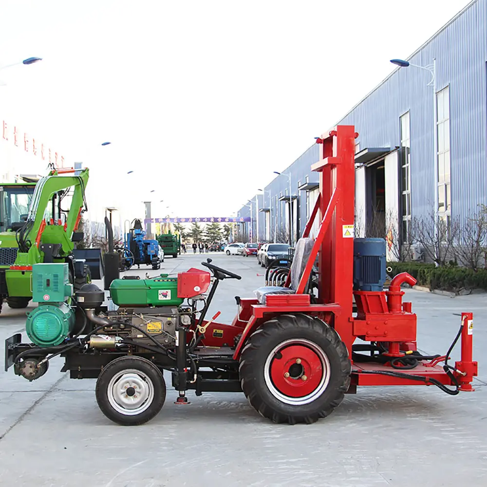 DXL-100 Tractor Positive Circulation Drilling Rig
