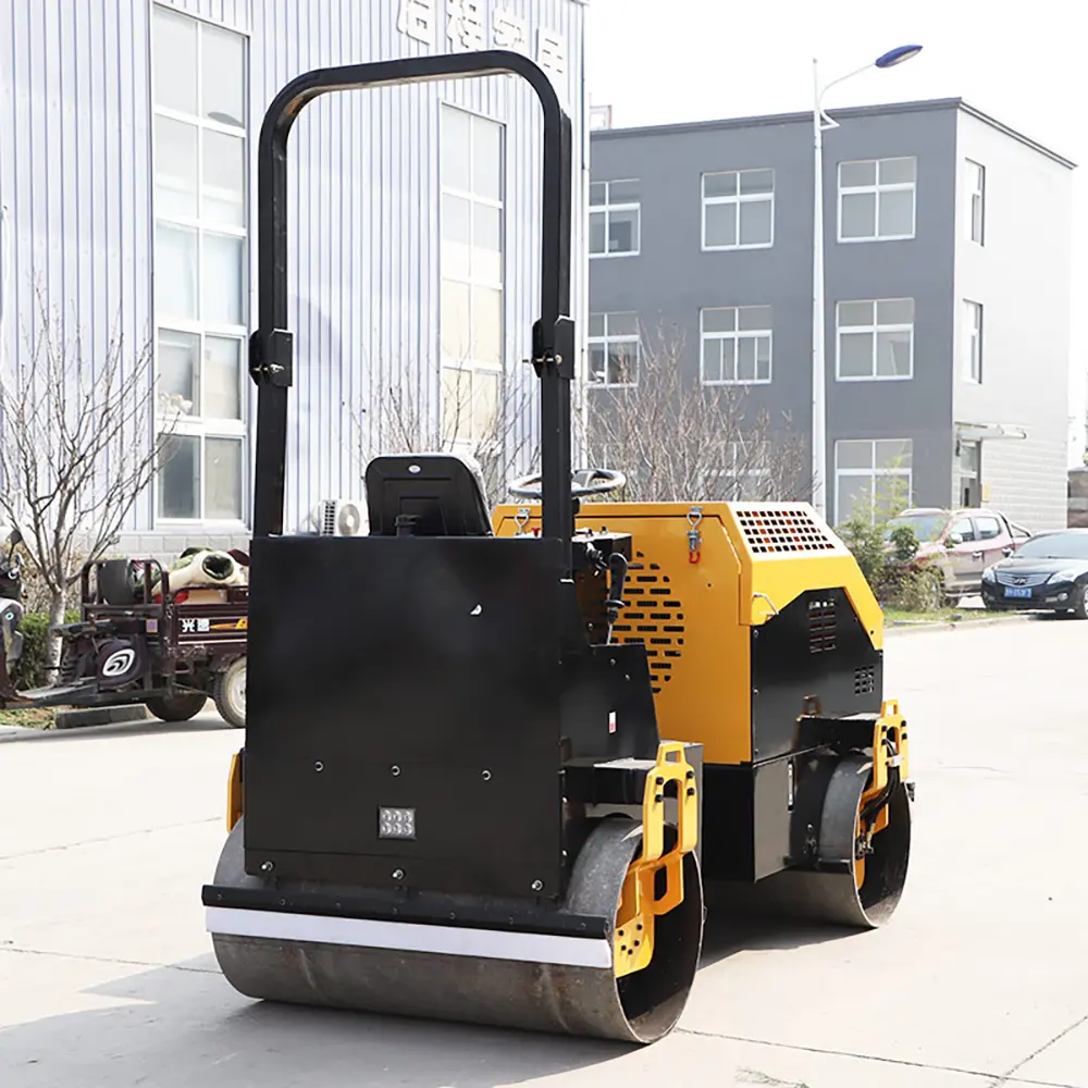 Double Drum Compactor Machine