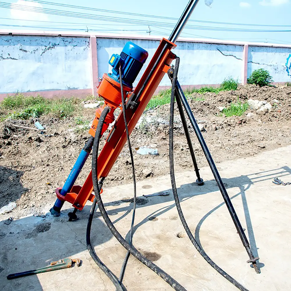 Pneumatic DTH Drill Rig