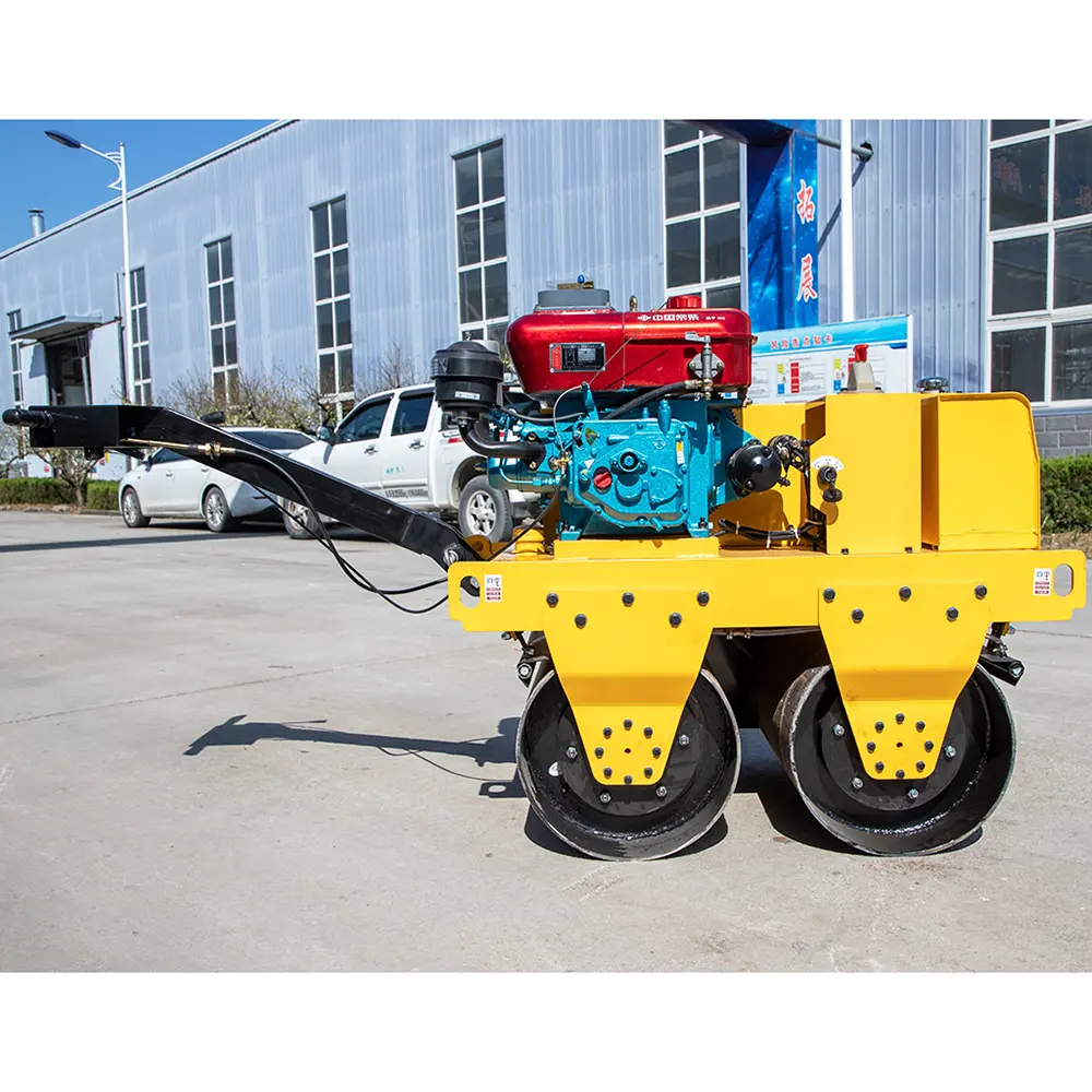 Double Drum Vibratory Roller