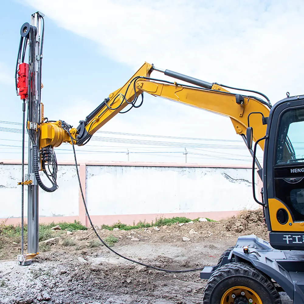 DTH Excavator Drill