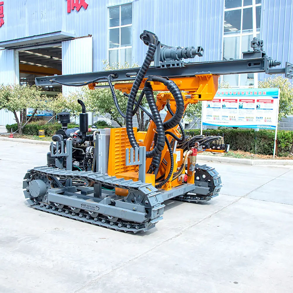 Separated DTH Drill Rig