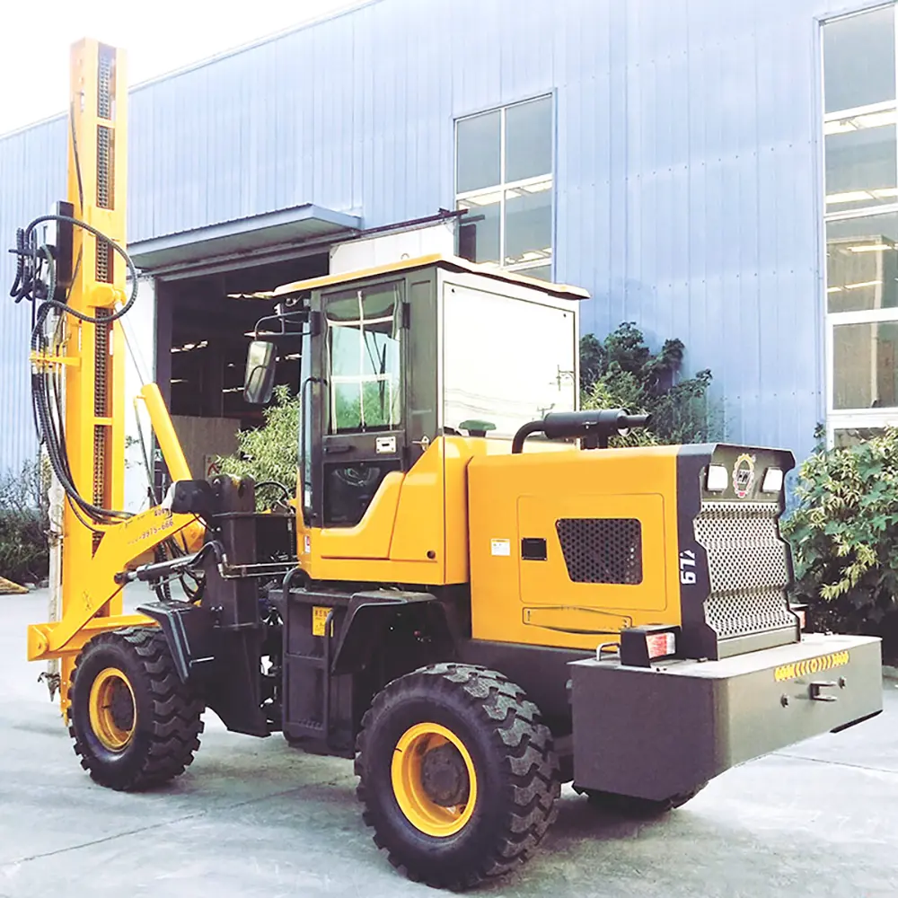 Hydraulic Screw Pile Installation Machine