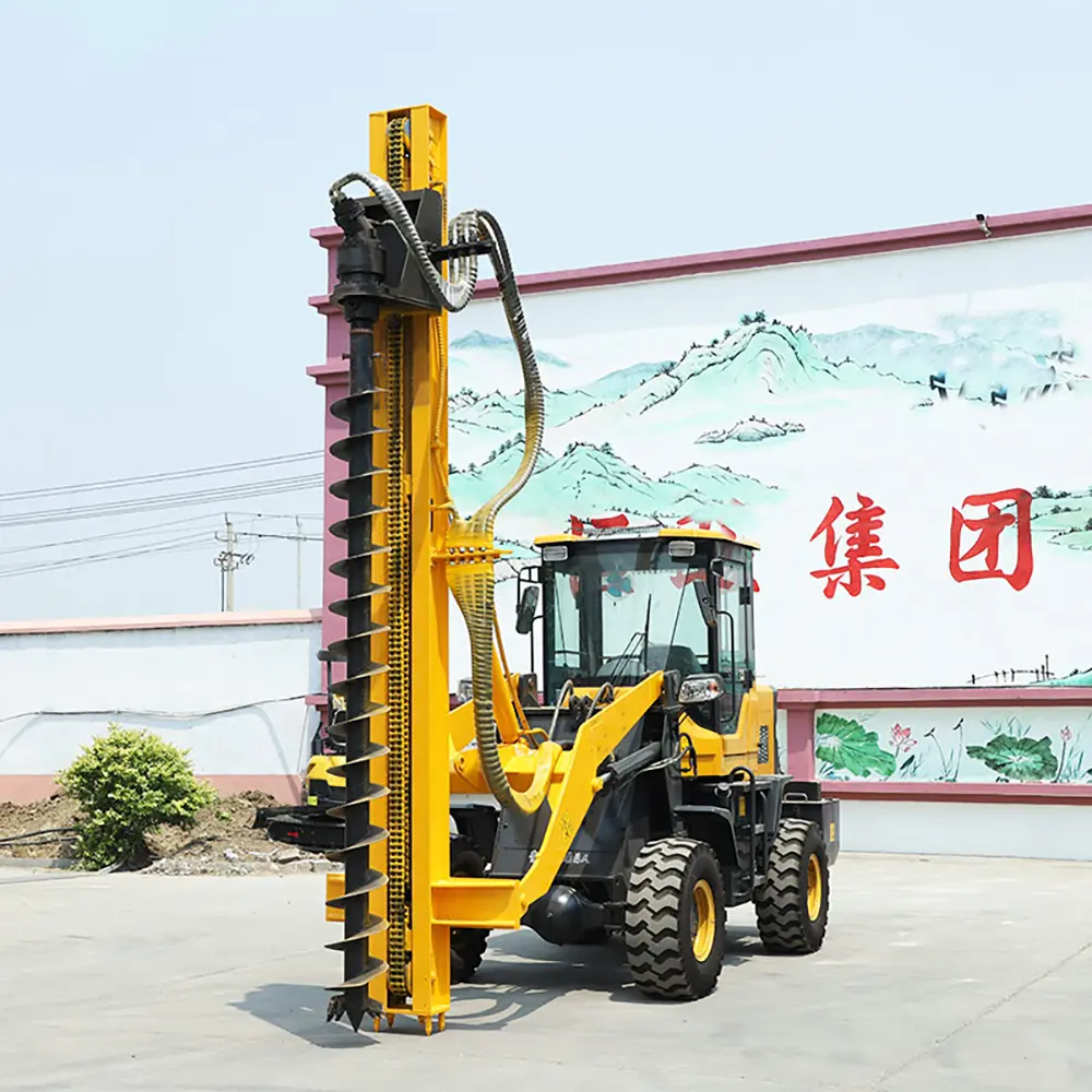 Hydraulic Screw Pile Driver