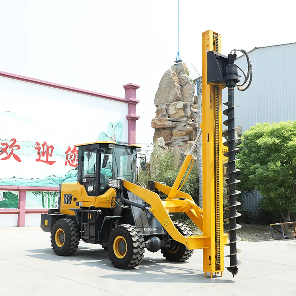Spiral Pile Installation Equipment