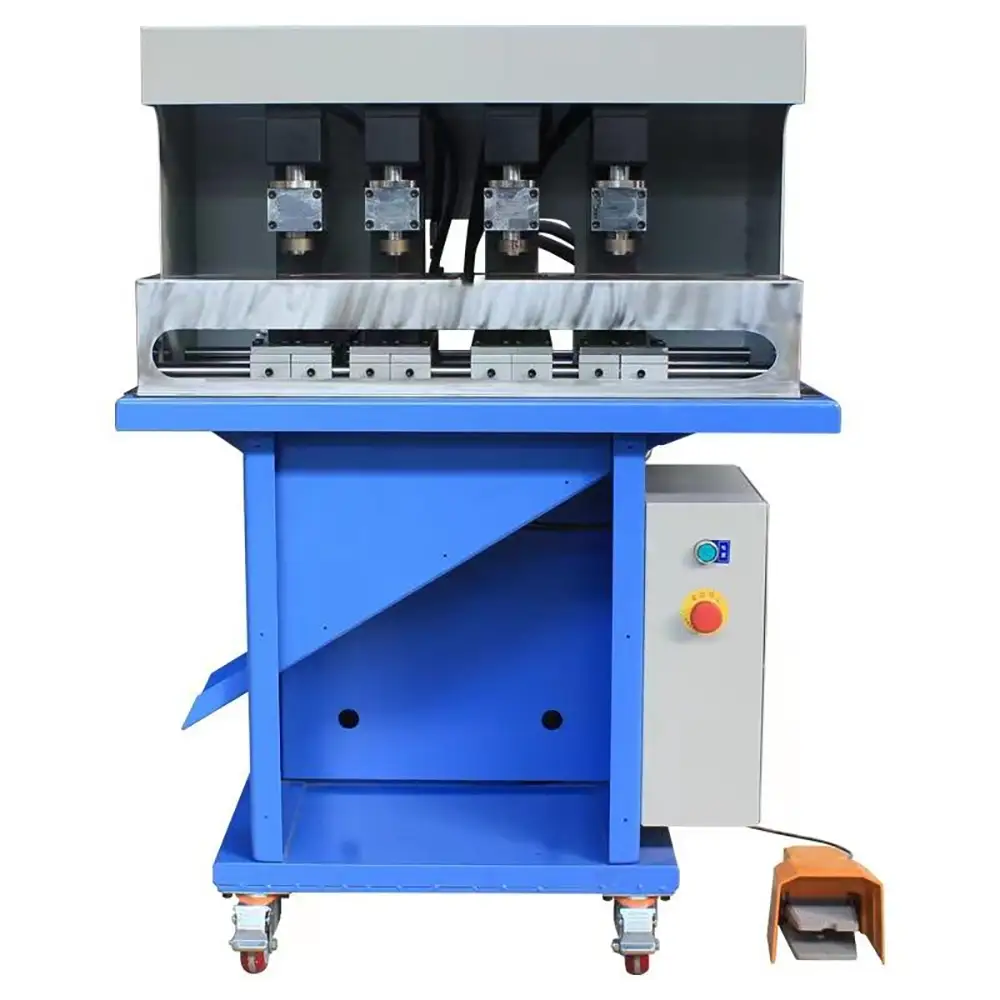 Efficient Curtain Hole Punching Machine 4 Holes at One Go