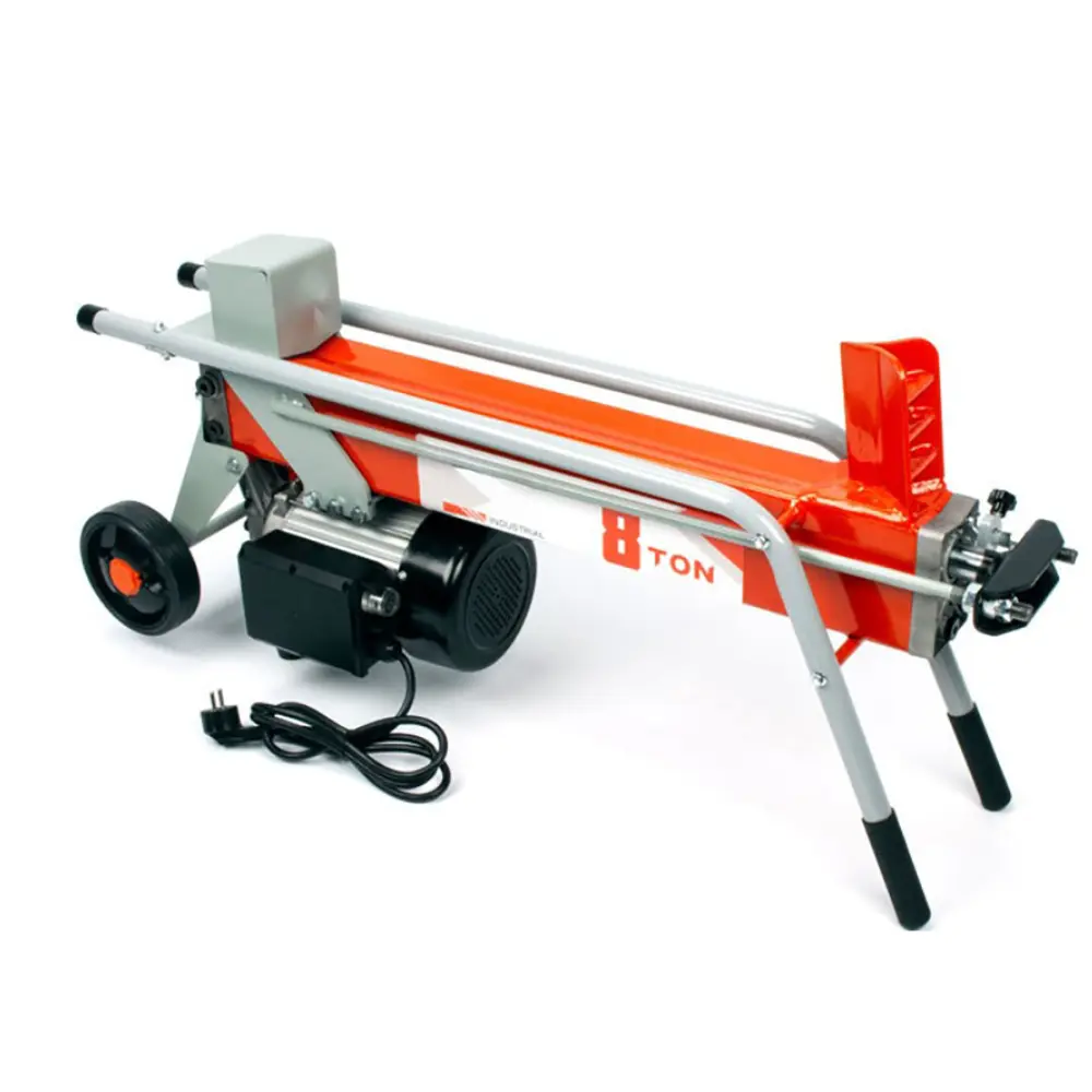 Electric Wood Log Splitter, Horizontal Log Splitter Firewood Processor Log Splitter with Motor