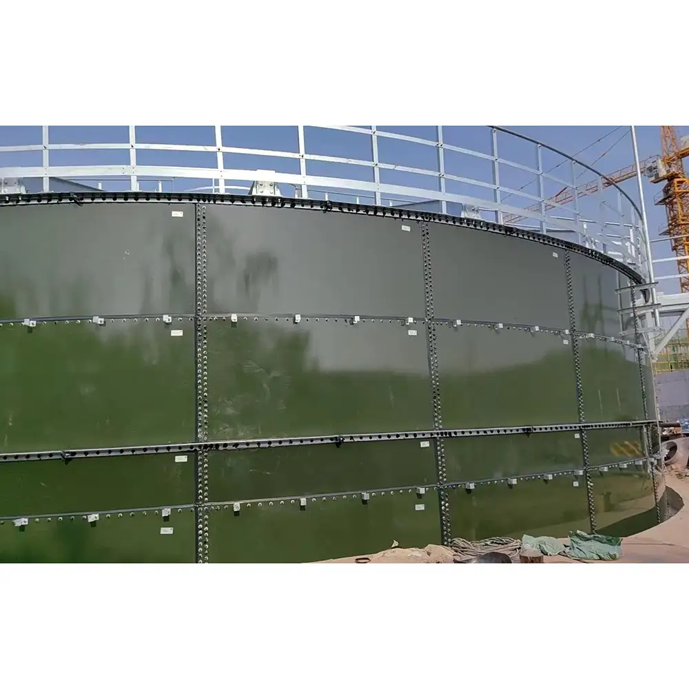 Large Volume Enamel Water Treatment Tank