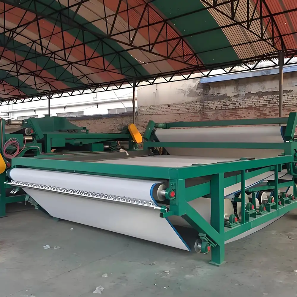 Industrial Belt Filter Press Sludge Dewatering Machine