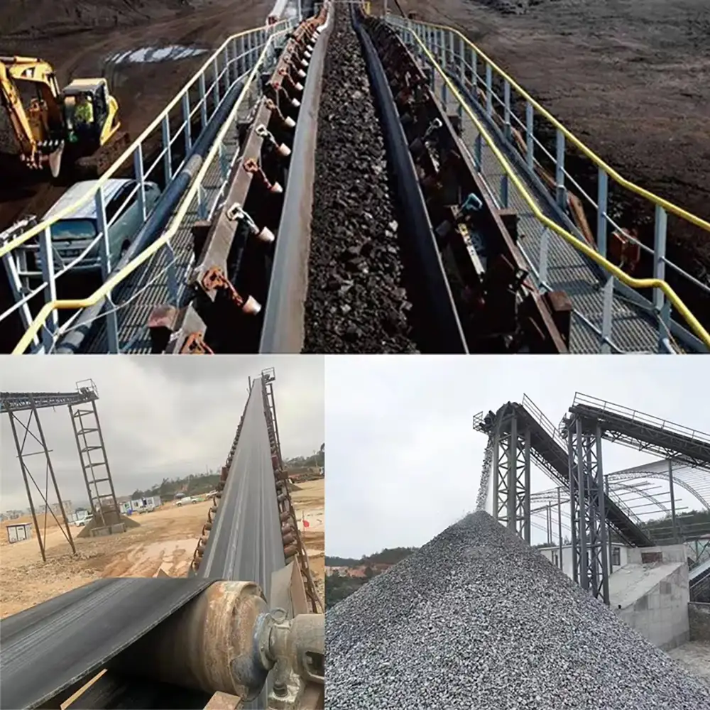 Heavy Duty EP Rubber Conveyor Belt