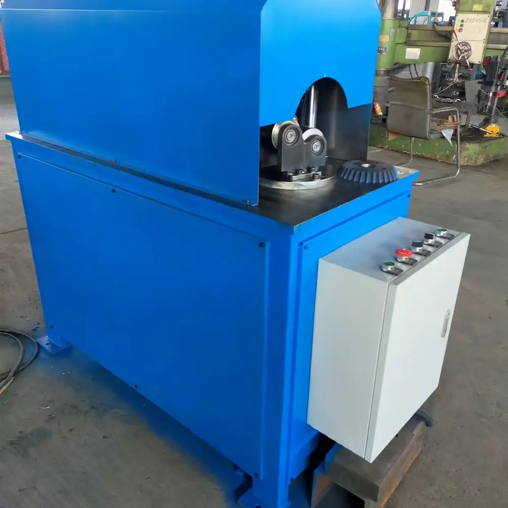Stainless Steel Exhaust Pipe Perforating Machine