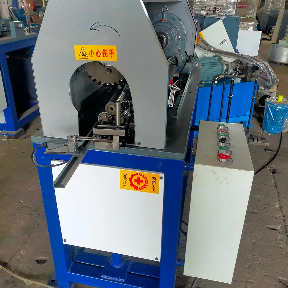 Exhaust Muffler Tube Round Hole Punching Machine