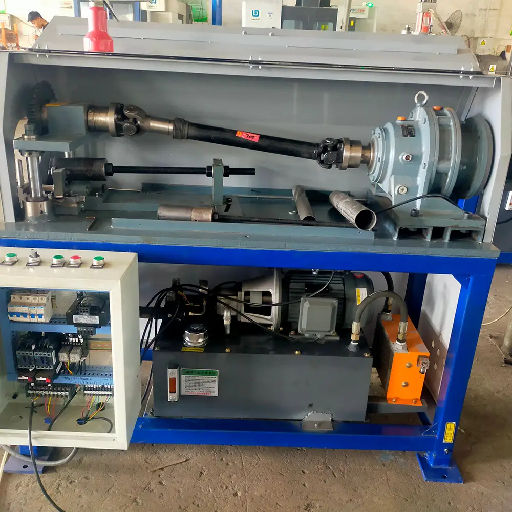 Stainless Steel Exhaust Tube Punching Machine