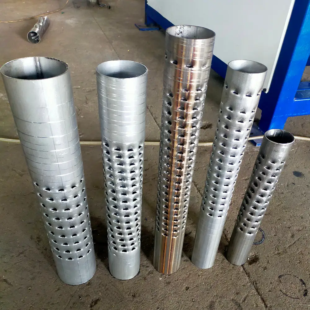 Round Hole Stainless Steel Tube Punching Machine