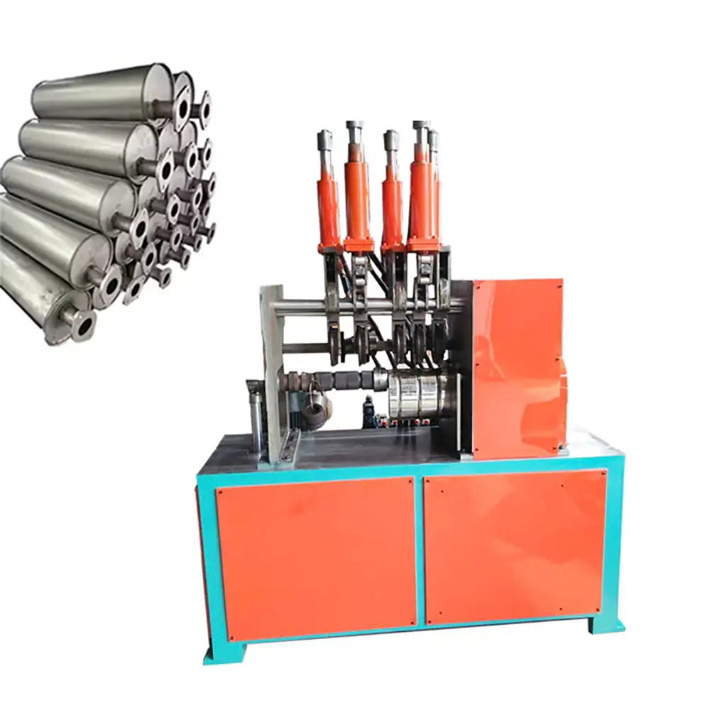 Exhaust Pipe Silencer Muffler Making Machine