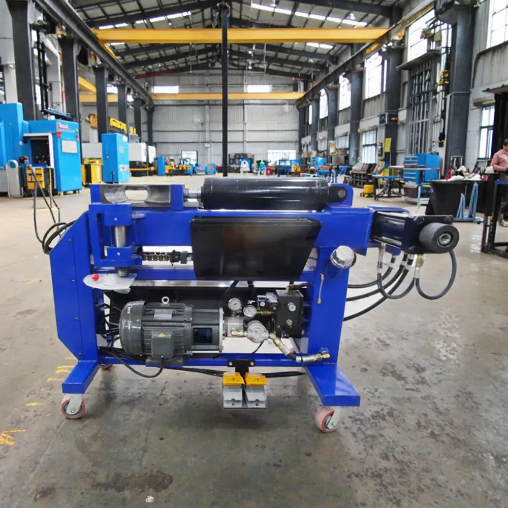 Exhaust Shrink Pipe Bending Machine Semi-Automatic Stainless Steel Core Including Motor Bearing Engine End Forming