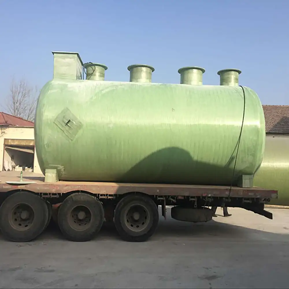 Fiberglass Domestic Sewage Treatment Equipment