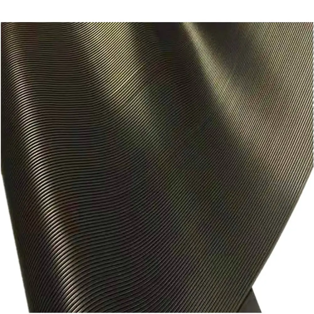 Colored Fine Ribbed Rubber Sheet