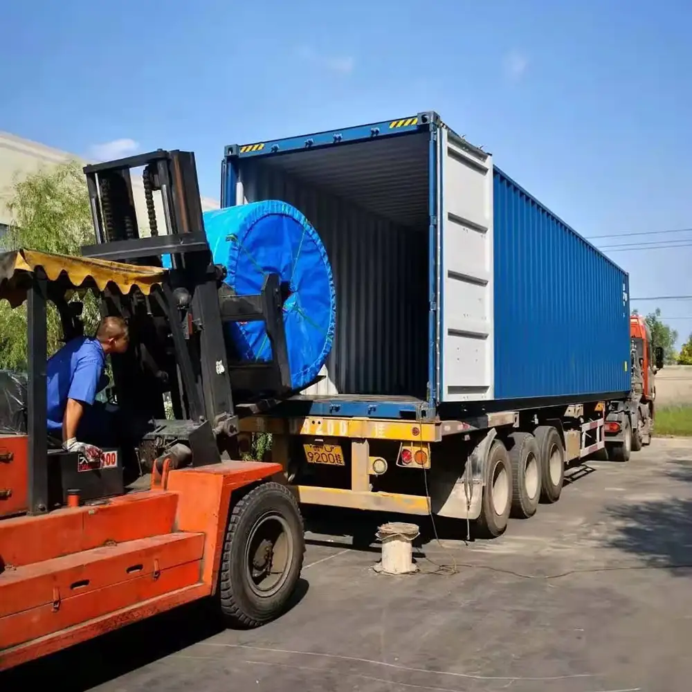 Industrial Fire Resistant Conveyor Belt System