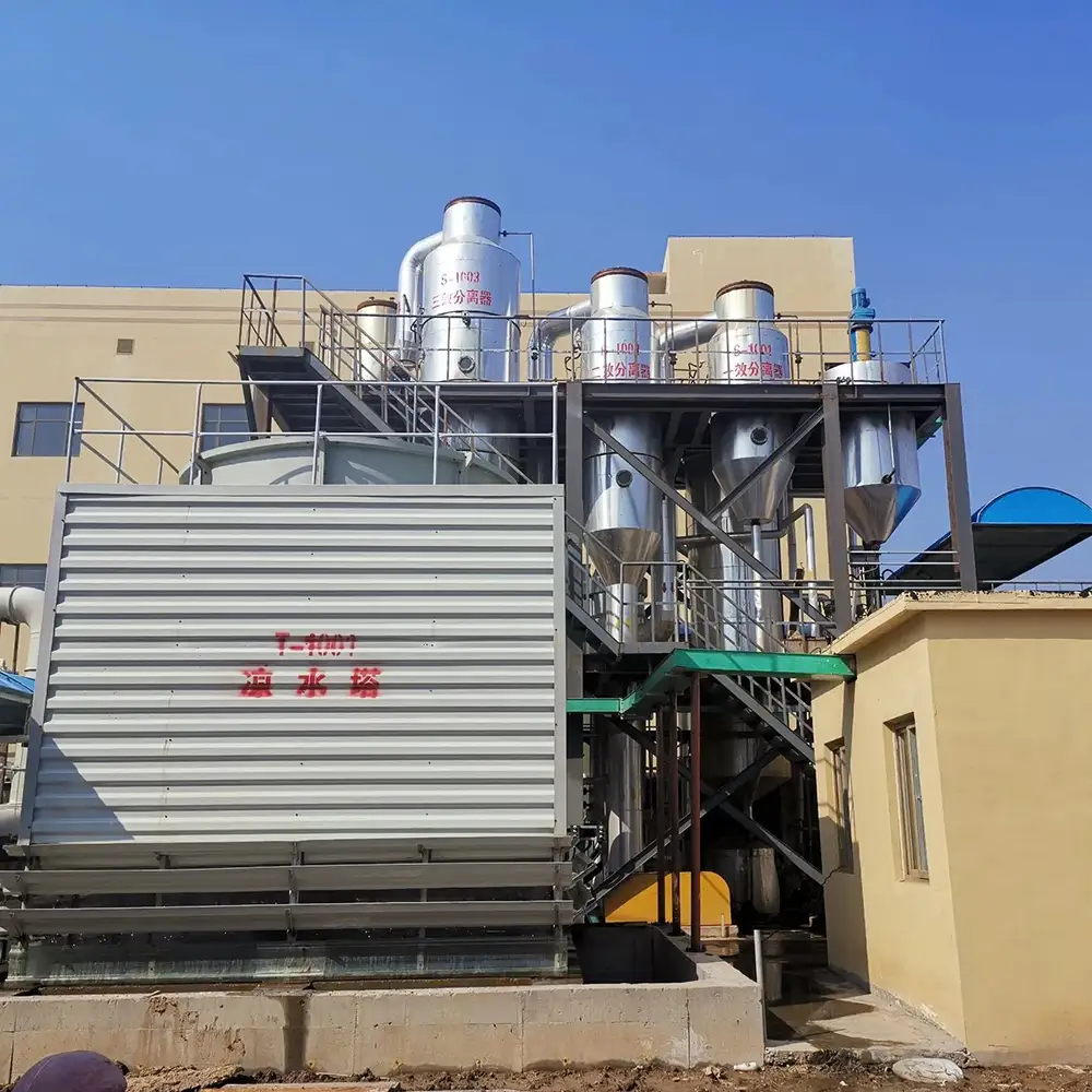 Food and Pharmaceutical Industry Wastewater Treatment Equipment High-Salt Wastewater Mvr Evaporator