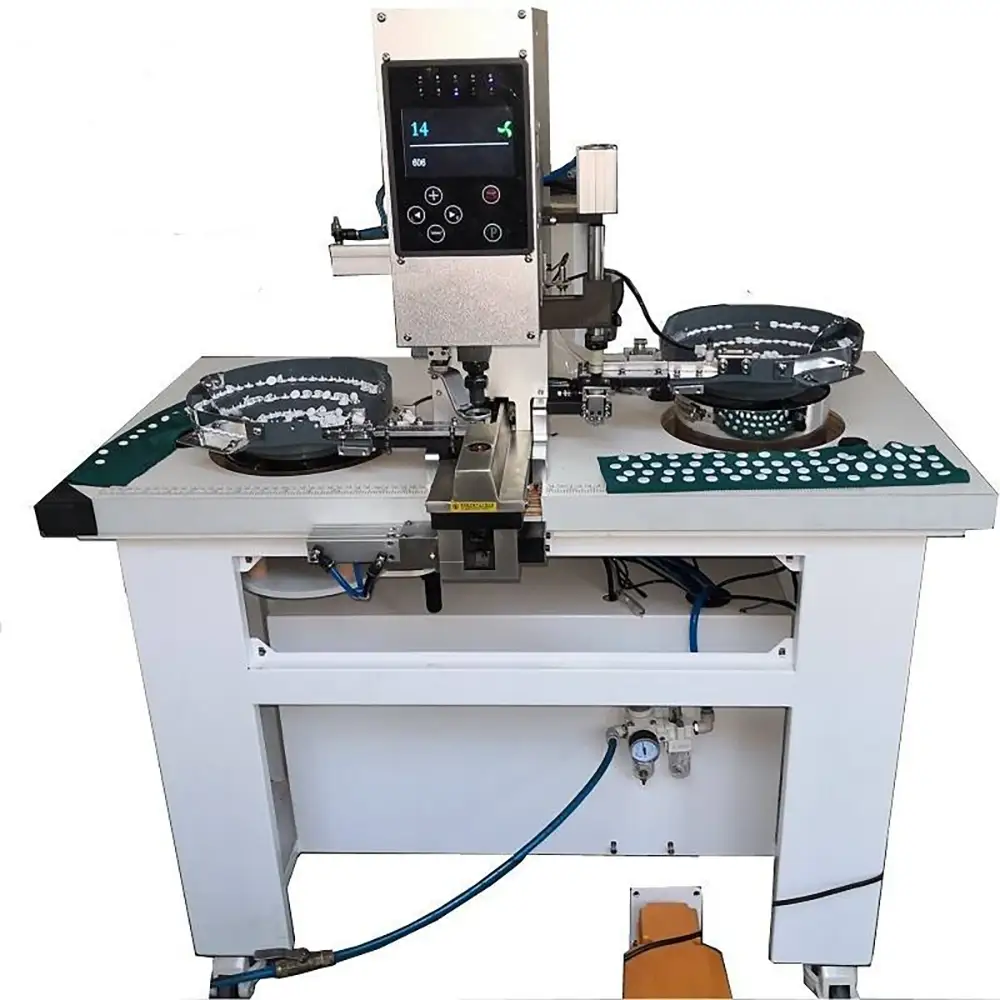 4-Part Snap Button Attaching Machine