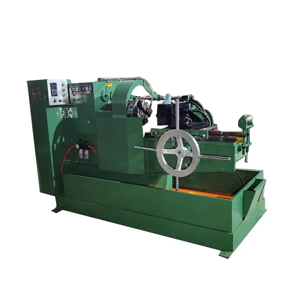 Fully Automatic Anchor Bolt Threading Machine Iron Rod Thread Rolling Machine Round Bar Threading Machine