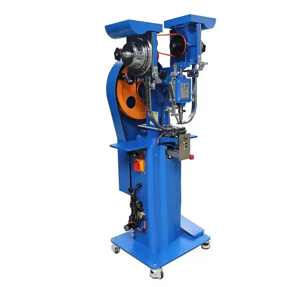 Grommet Riveting Machine With Motor