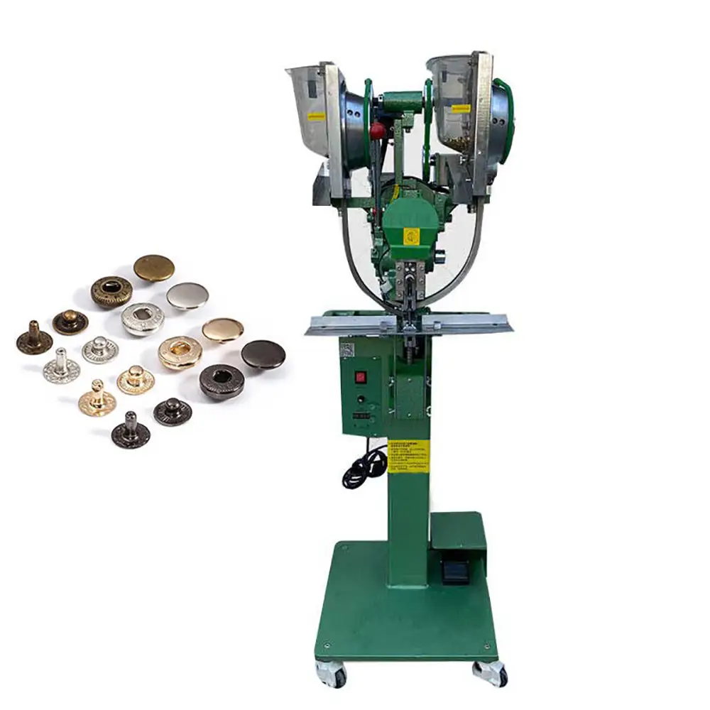 Fully Automatic Plastic Eyelet Riveting Machine