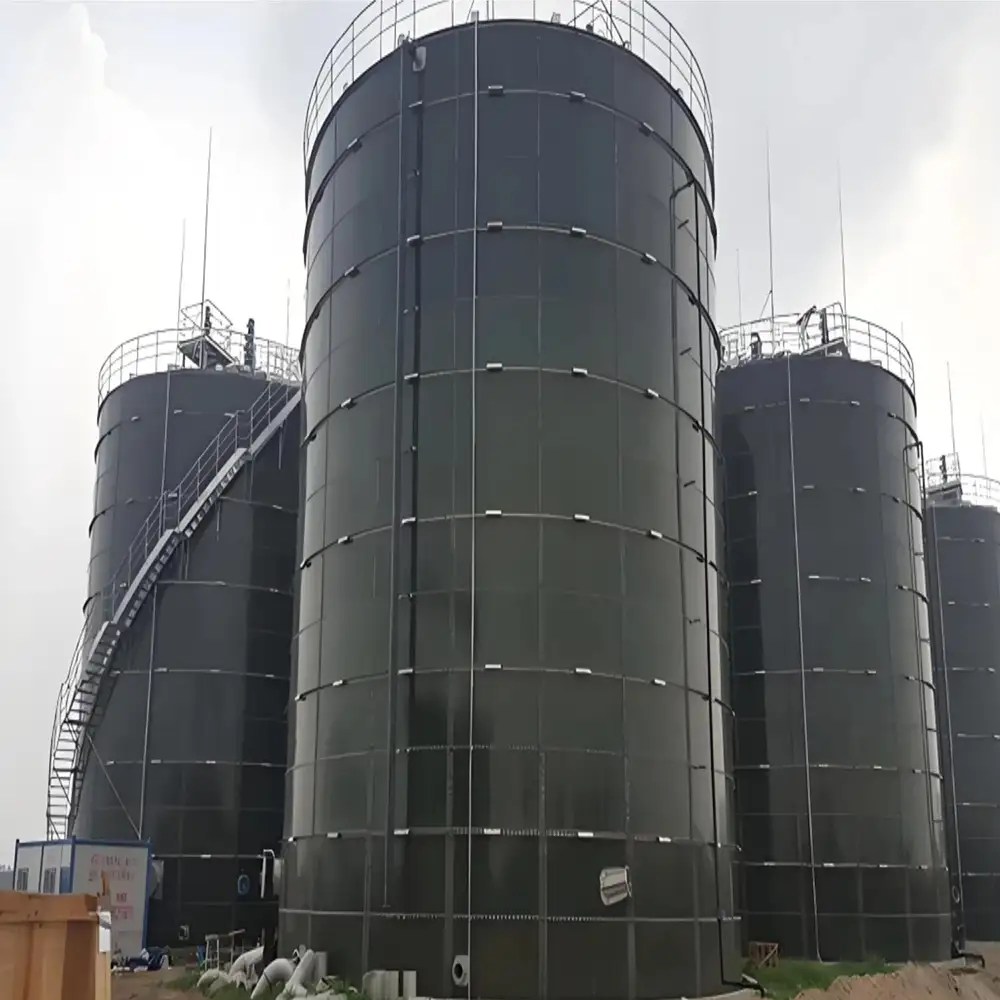 Enamel-Coated Anaerobic Wastewater Reactor