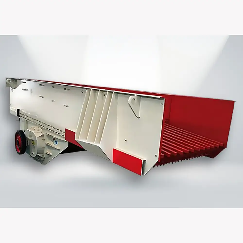 Conveyor Belt Feeder For Crusher