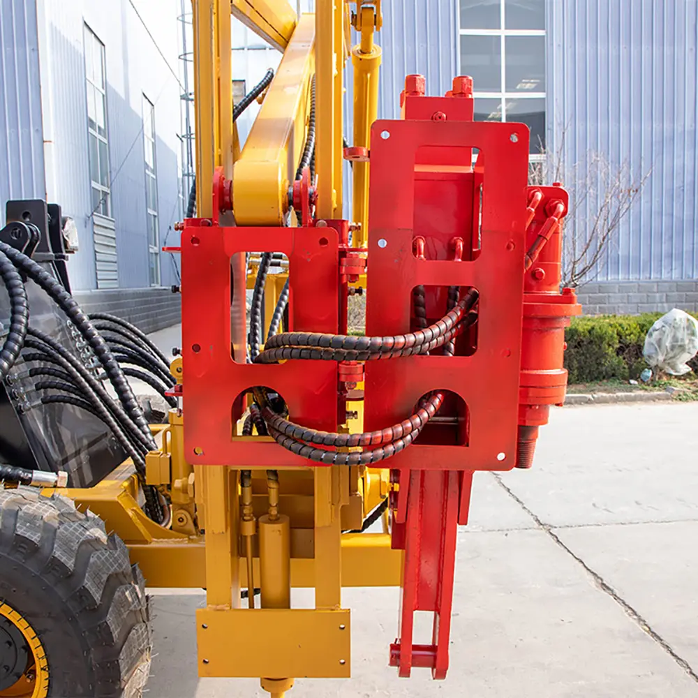 Hydraulic Drilling Pile Driver