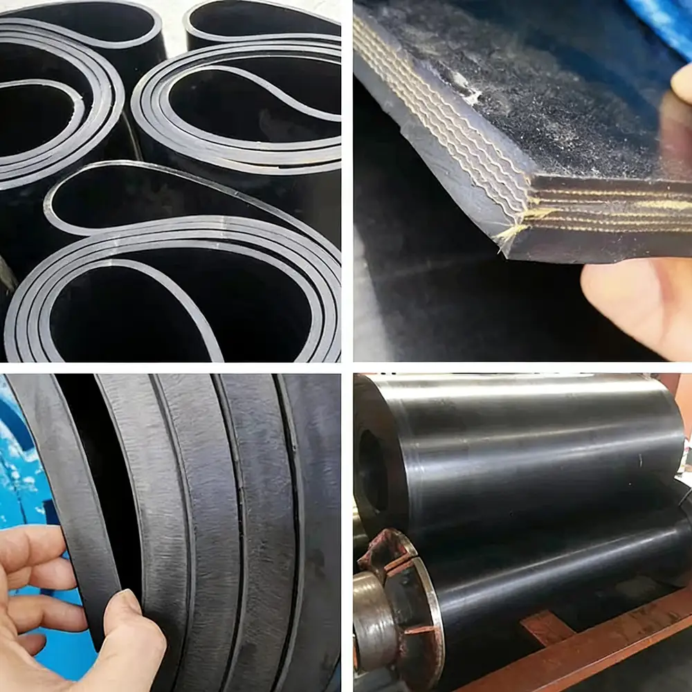 Chevron Conveyor Belt For Inclined Material Handling