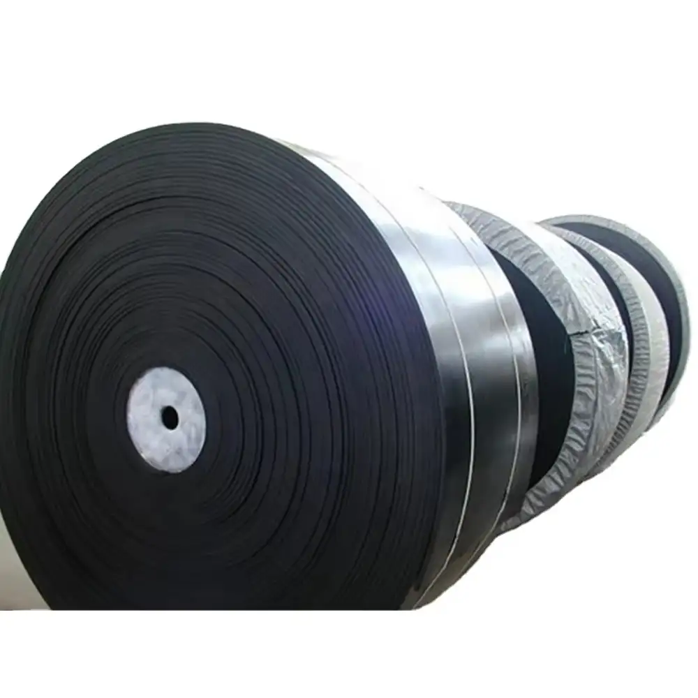 Heat Resistant Conveyor Belt By Polyester Cotton Covered