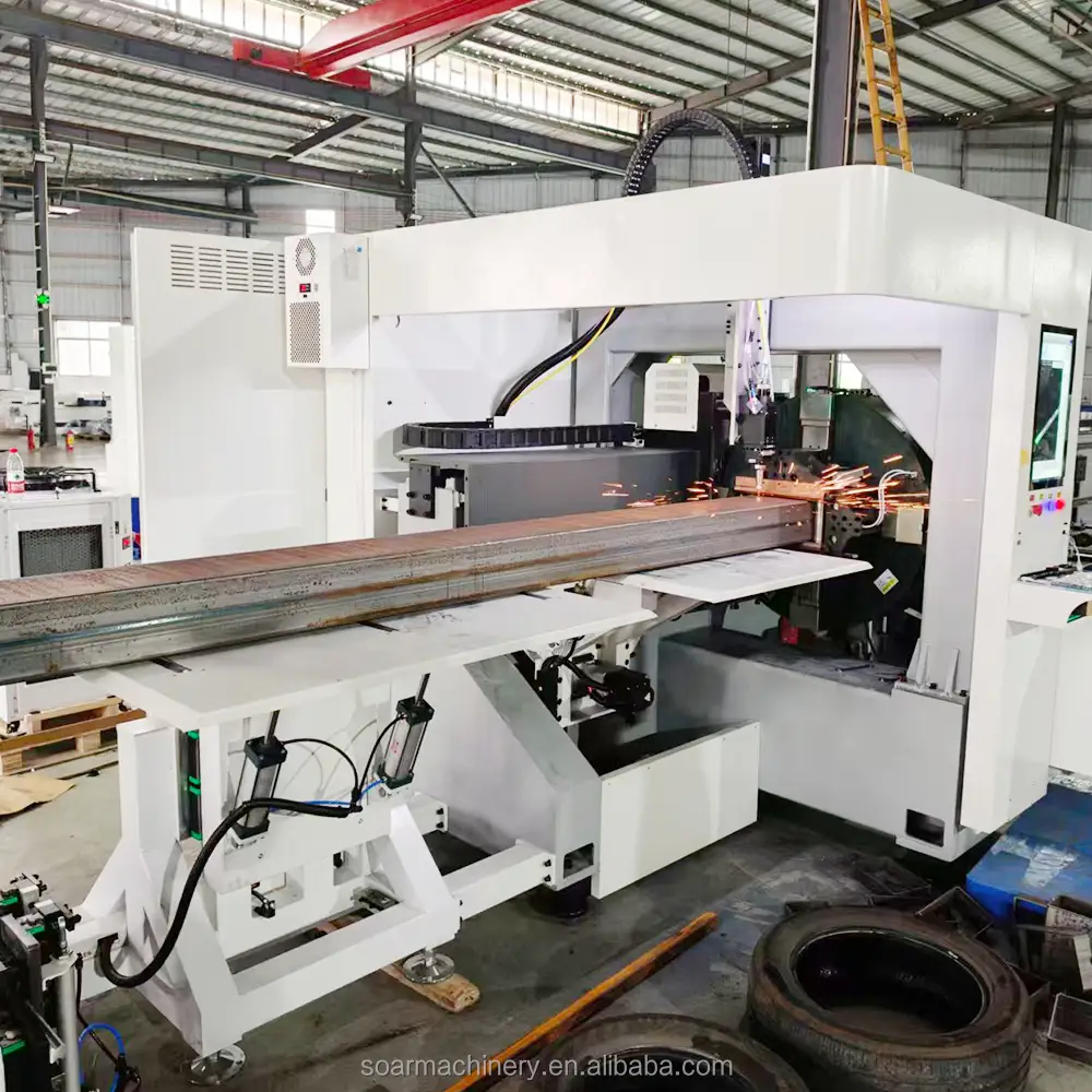 Chuck Fiber Laser Tube Cutter