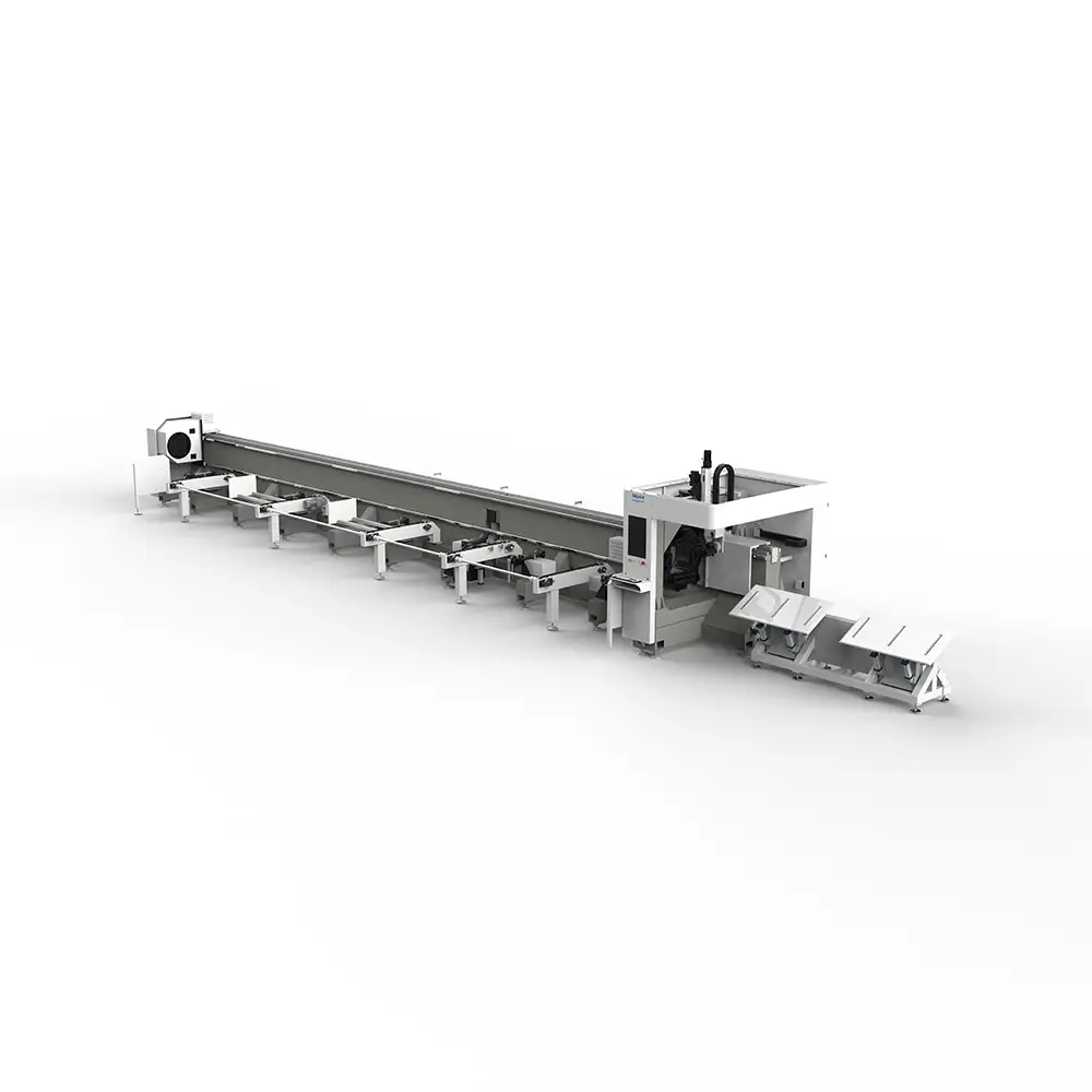Heavy Duty 360mm Fiber Laser Tube Cutting Machine 6000WAuto Loading