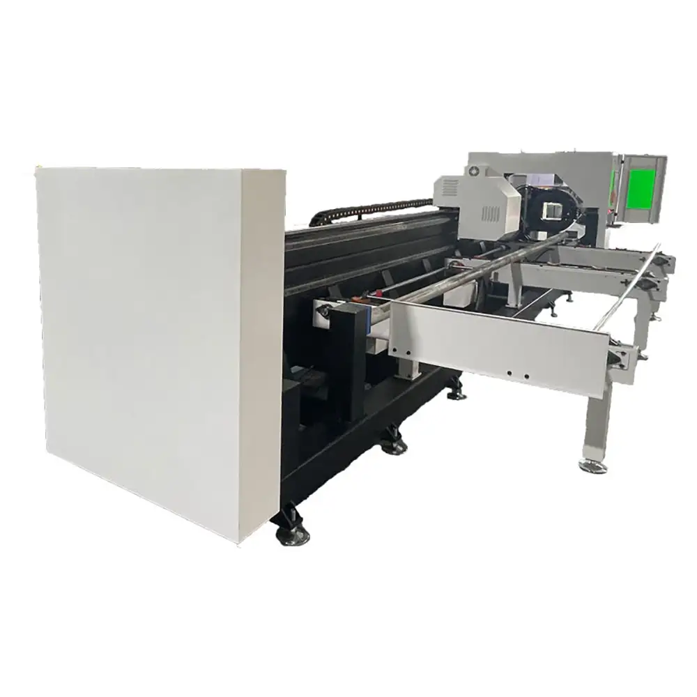 Heavy Duty Dual Chuck Laser Tube Cutting Machine
