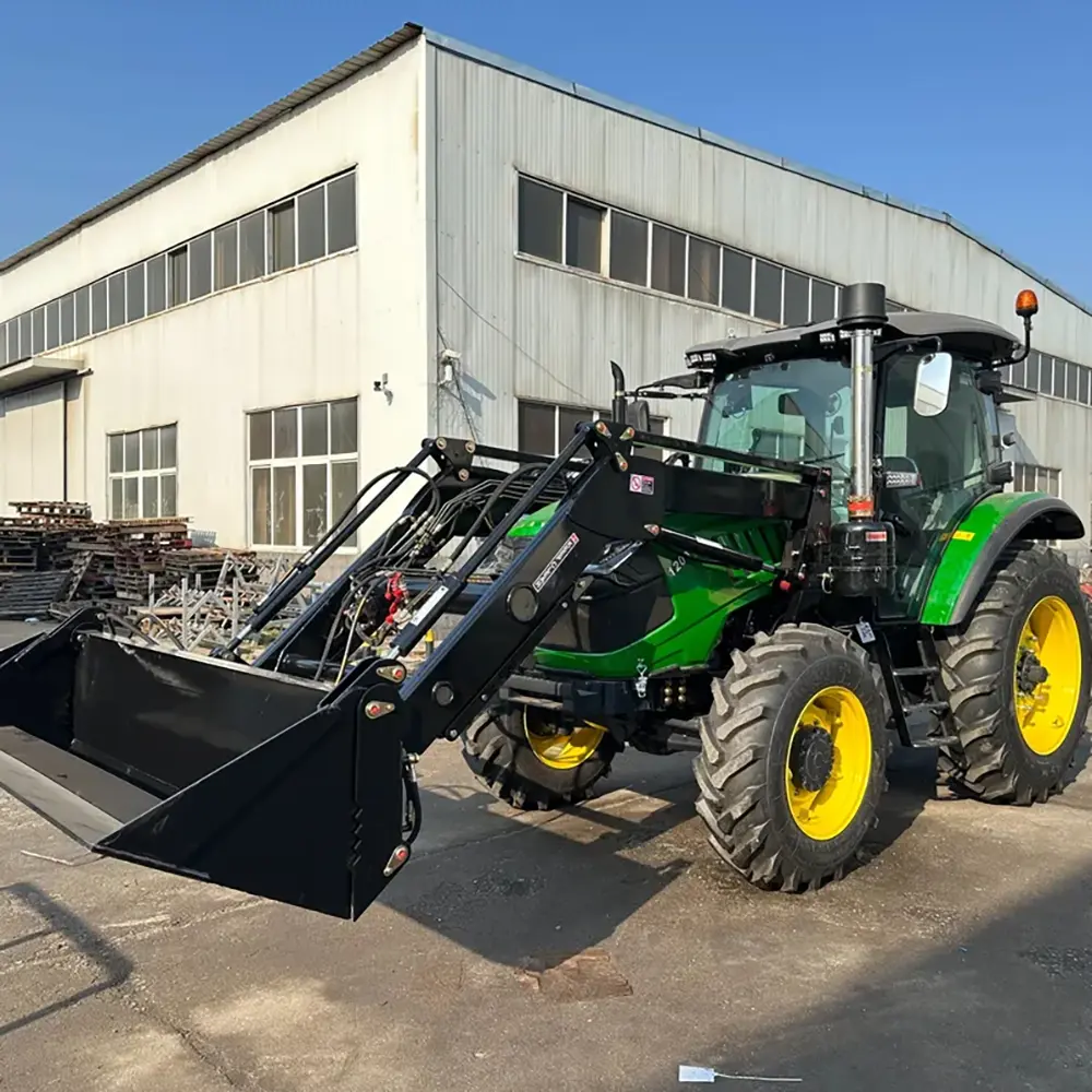 80HP Tractor with Front Loader