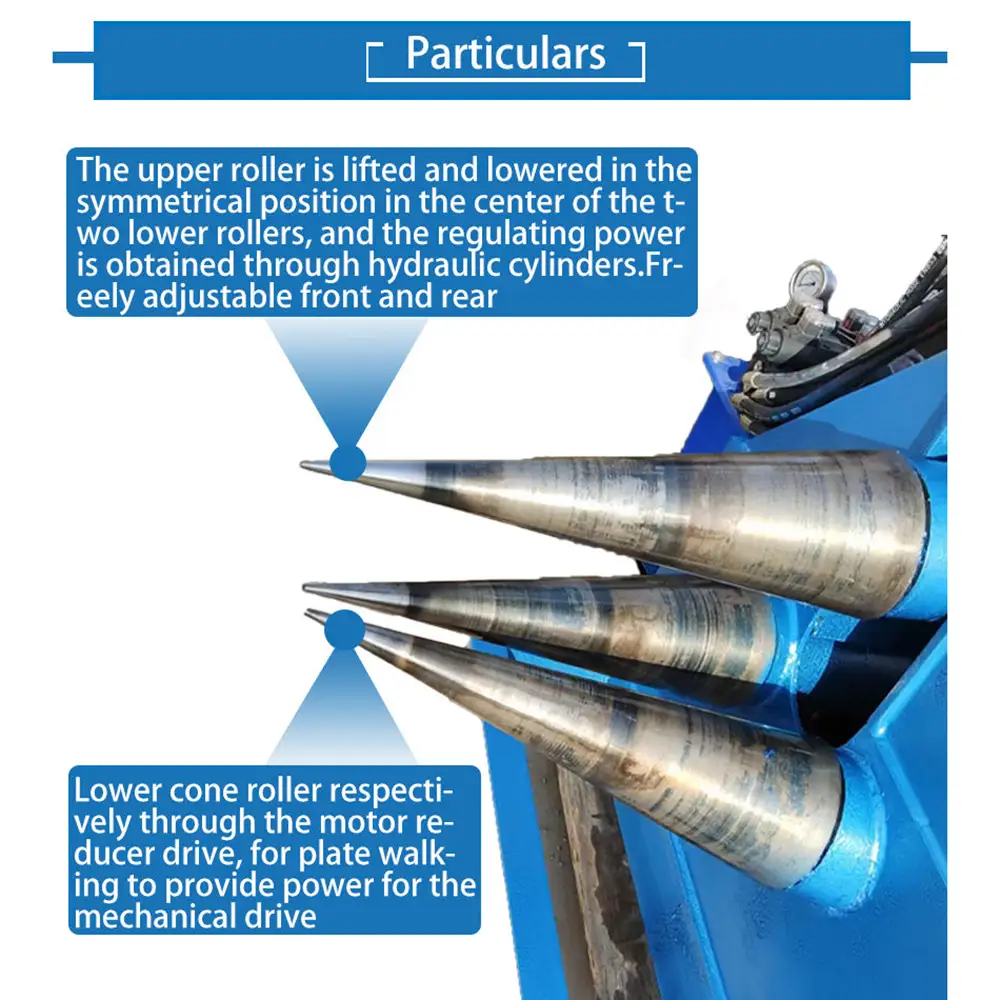 Steel Cone Forming Machine