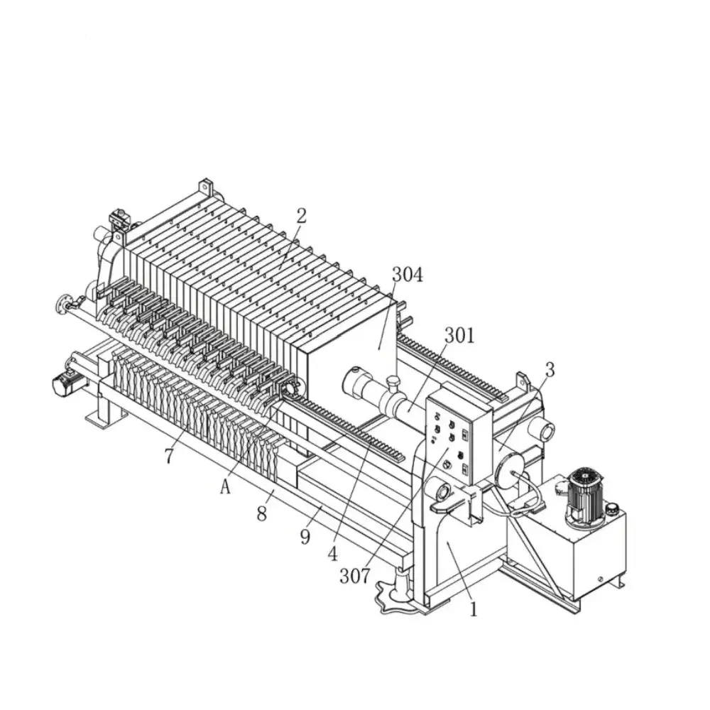 Plate And Frame Filter Press Machine