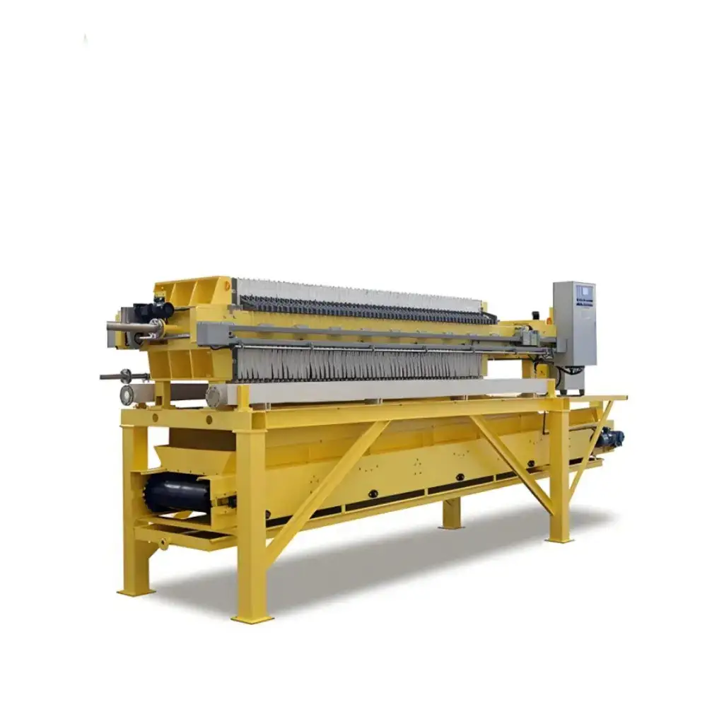 High-Efficiency Plate and Frame Filter Press Equipment for Sludge Dewatering