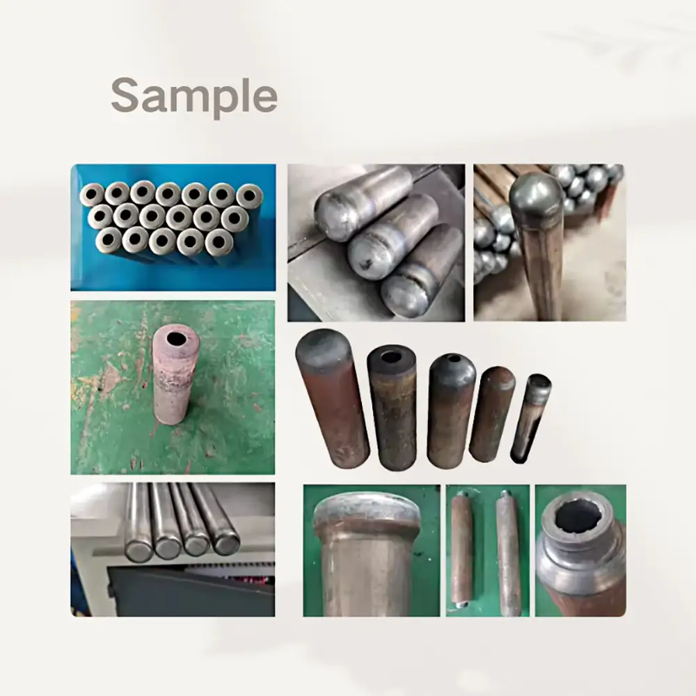 Tube End Forming And Sealing Machine