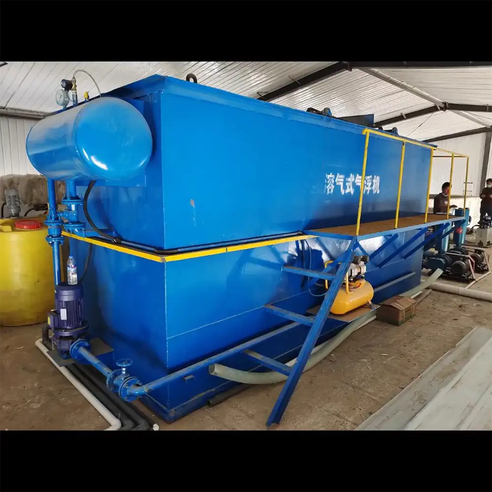 Industrial Water Clarification And Solids Removal System