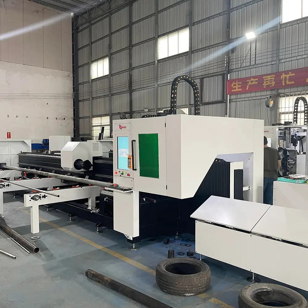Stainless Steel Pipe Fiber Laser Cutting Machine