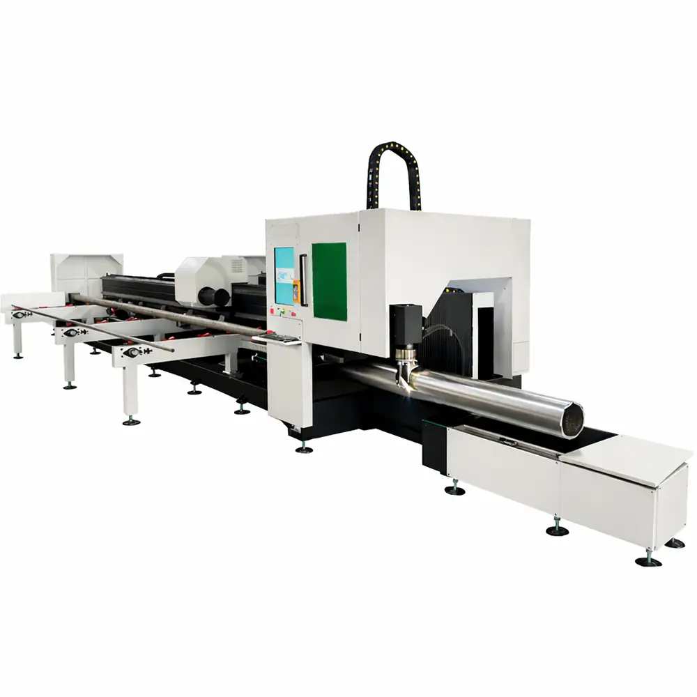 High-Precision CNC 6 Meters 6kw Fiber Laser Tube Cutting Machine for Stainless Steel Carbon Steel Aluminum Pipes Cutter