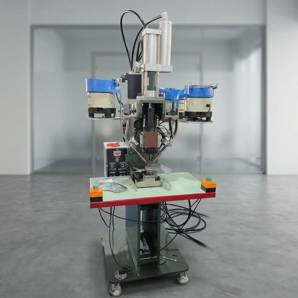 Three Head Pneumatic Riveting Machine