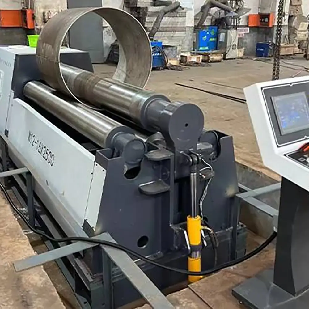 Four Roll Plate Rolling Machine